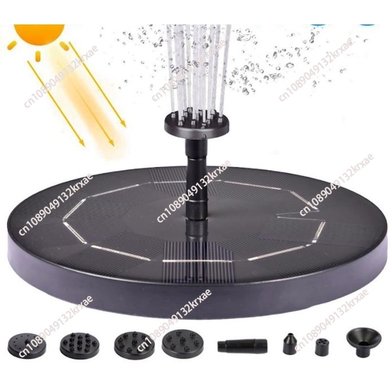 Floating Solar Fountain Water Pump - 1.4/2.5/3.5/4/6W Pompa Air Mancur Tenaga Surya