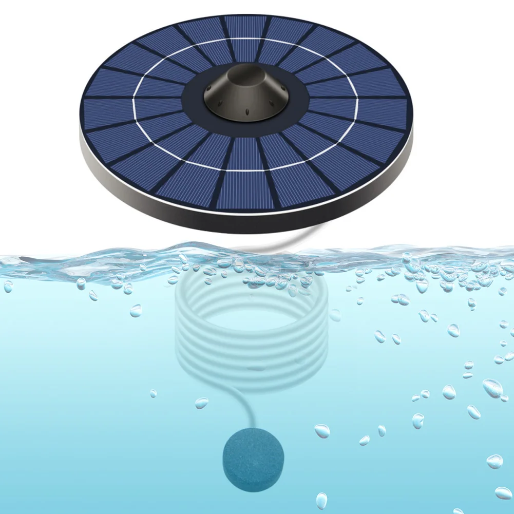 Solar Pond Aerator Oxygen Pump - Aerator Kolam Apung Tenaga Surya Pompa