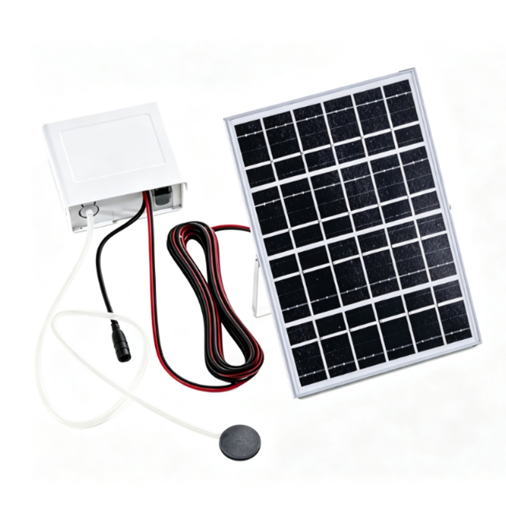 Solar Pond Aerator Oxygen Pump - Pompa Oksigen Aerator Kolam Tenaga Surya