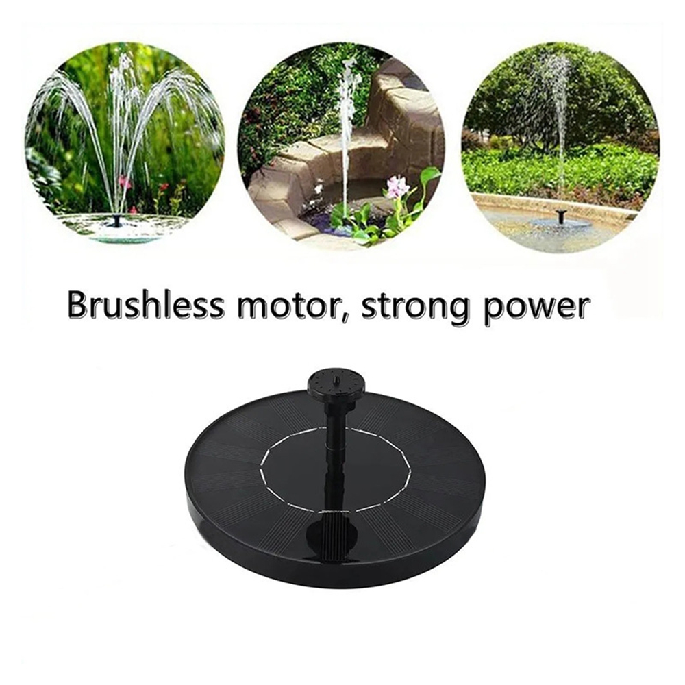 Floating Solar Fountain Water Pump - Pompa Air Mancur Tenaga Surya Panel