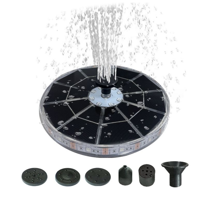 AT43-Pompa Air Tenaga Surya de - Floating Solar Fountain Water Pump ulasan dan harga