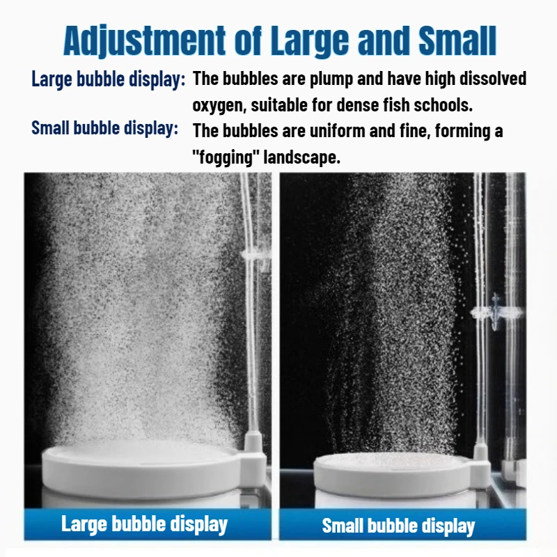 5/8/10/15Cm Akuarium Nano Batu - Air Diffuser Disc Bubble Aeration Pond ulasan dan harga