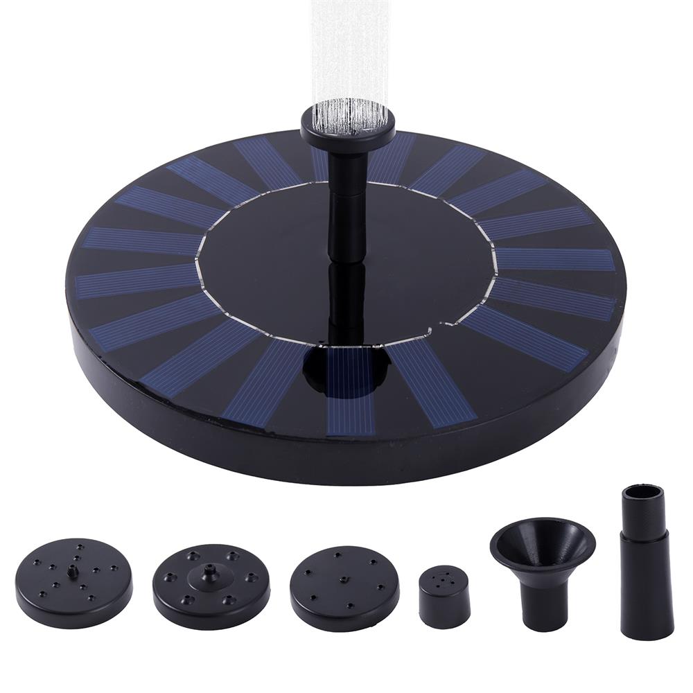Pompa Air Mancur Tenaga Surya  - Floating Solar Fountain Water Pump ulasan dan harga