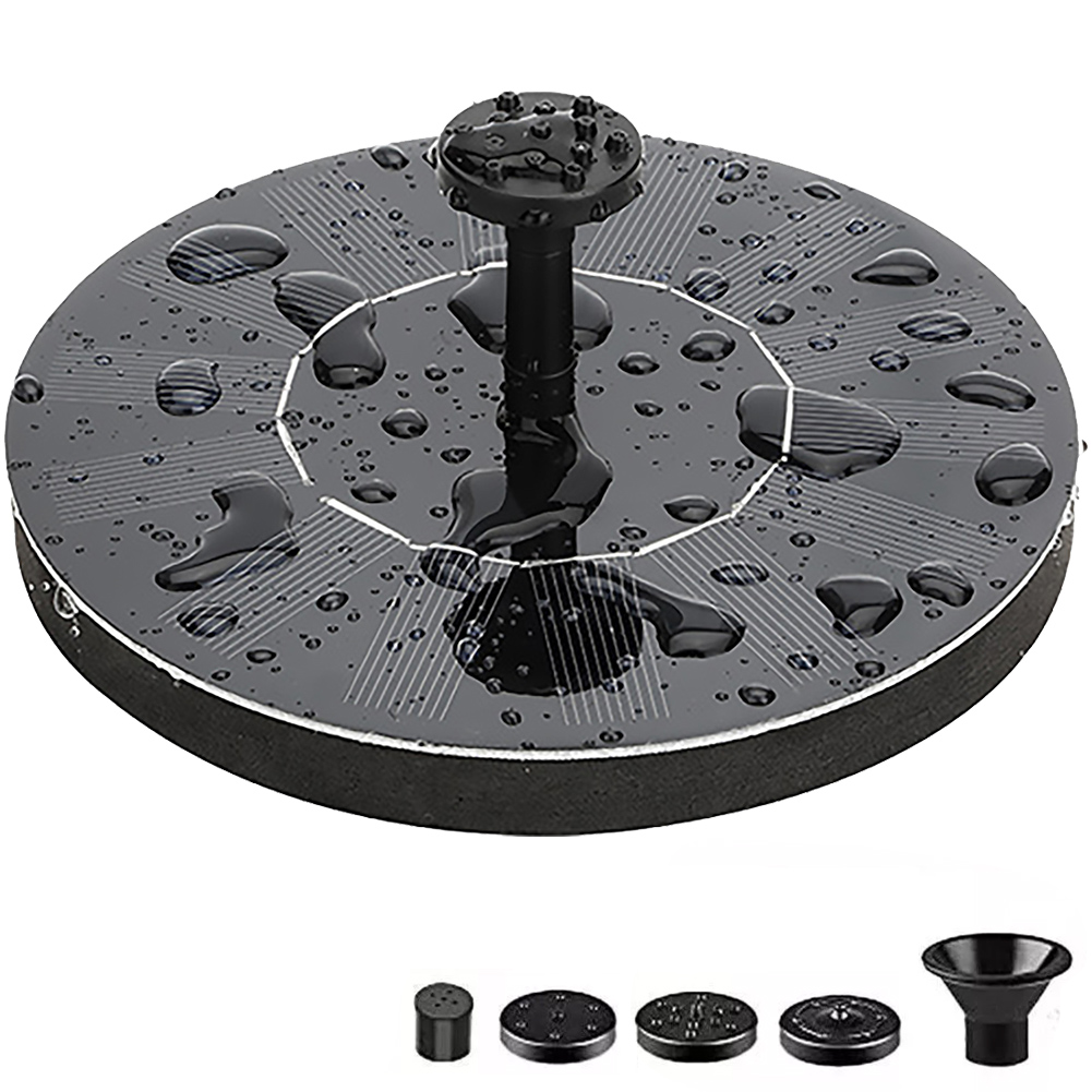 Pompa Air Mancur Tenaga Surya  - Floating Solar Fountain Water Pump ulasan dan harga