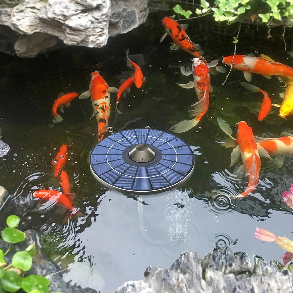 Aerator Kolam Apung Tenaga Sur - Solar Pond Aerator Oxygen Pump ulasan dan harga