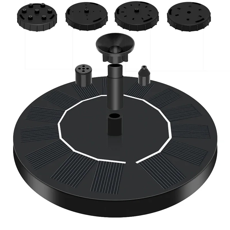 Pompa Air Mancur Tenaga Surya, - Floating Solar Fountain Water Pump ulasan dan harga