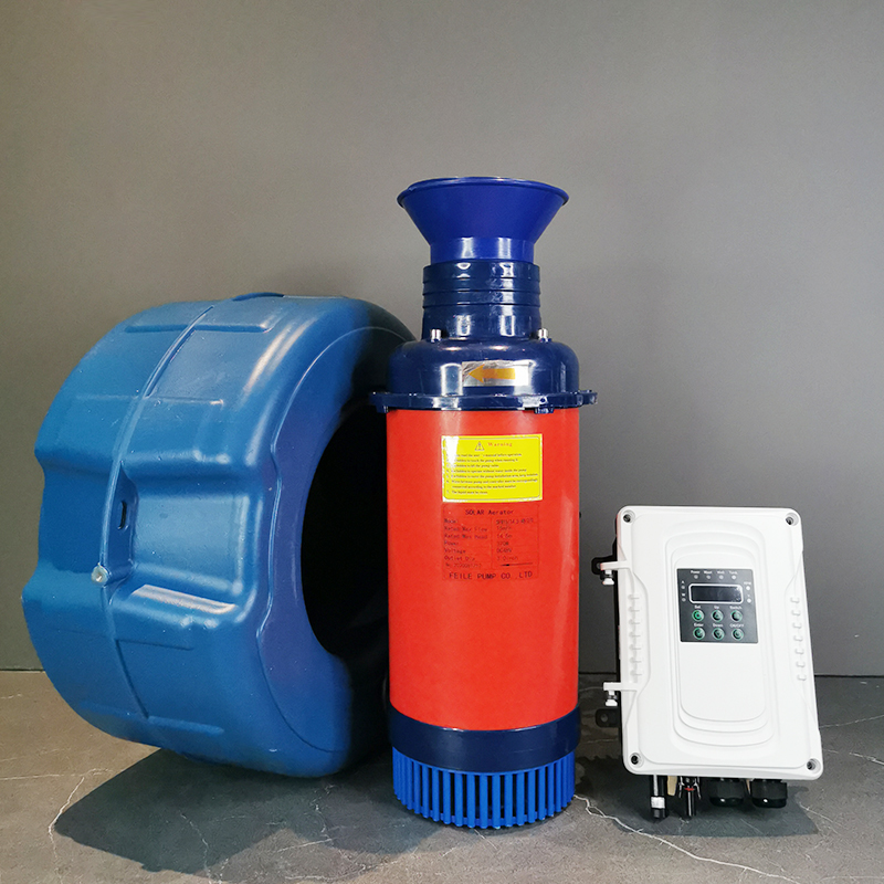 Aerator Tenaga Surya Kecil unt - Solar Pond Aerator Oxygen Pump ulasan dan harga