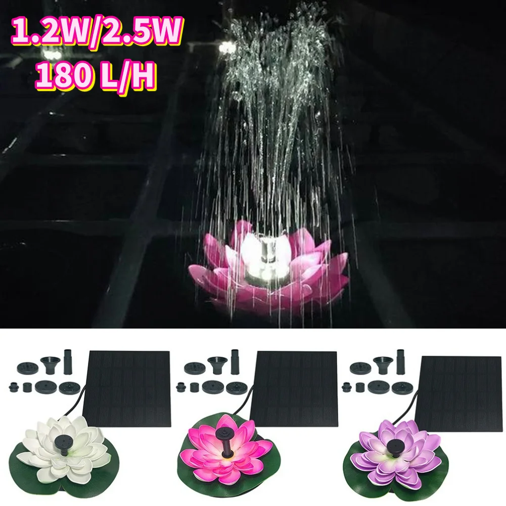 Air Mancur Taman Mengambang Be - Floating Solar Fountain Water Pump ulasan dan harga
