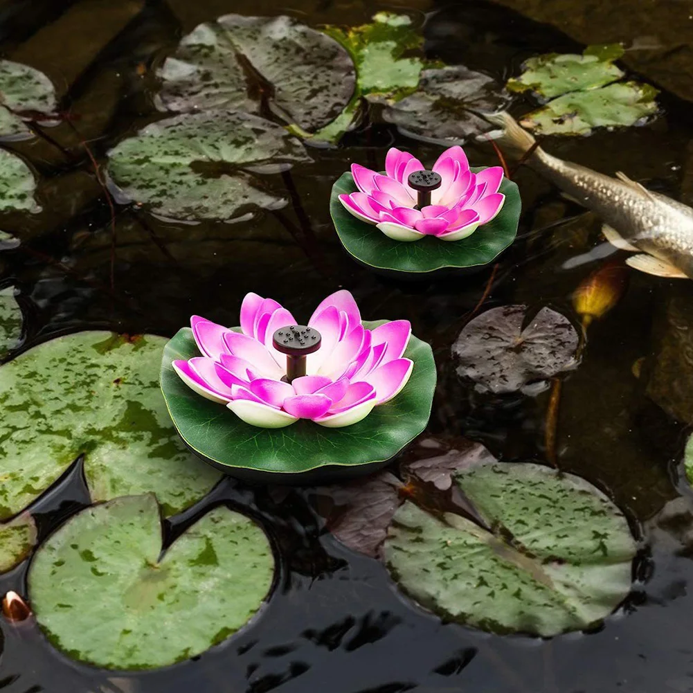 Air Mancur Taman Mengambang Be - Floating Solar Fountain Water Pump ulasan dan harga