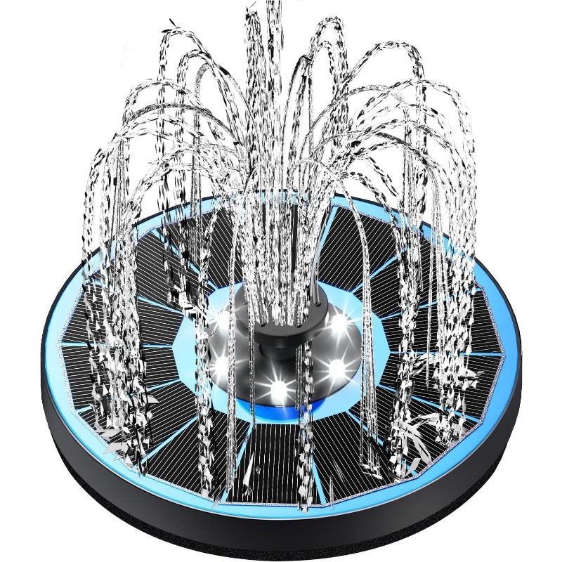 Air Mancur Tenaga Surya untuk  - Floating Solar Fountain Water Pump ulasan dan harga