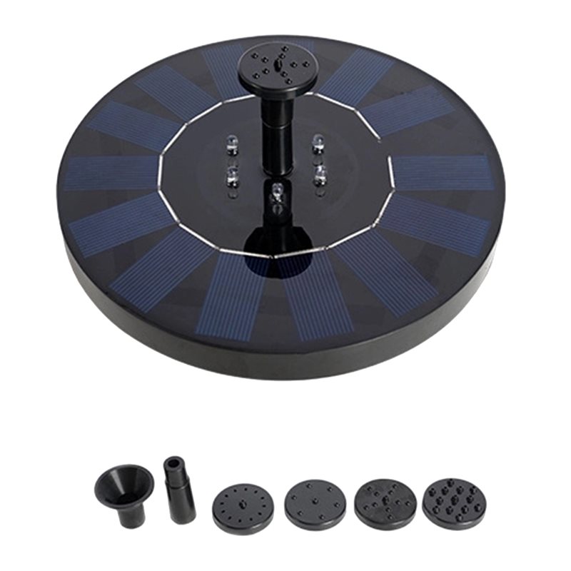 B08B-Tanpa Baterai Pompa Air T - Floating Solar Fountain Water Pump ulasan dan harga