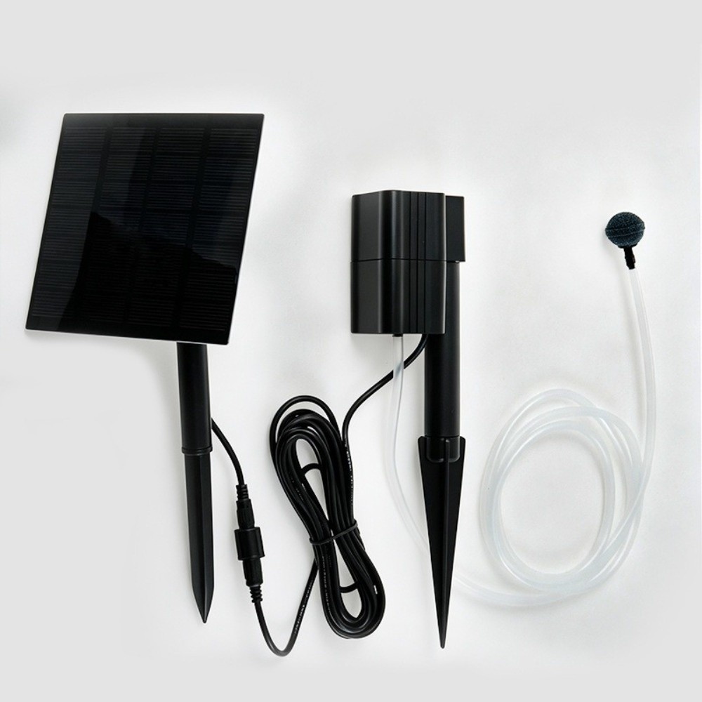 Oksigenator Aerator Kolam Tena - Solar Pond Aerator Oxygen Pump ulasan dan harga
