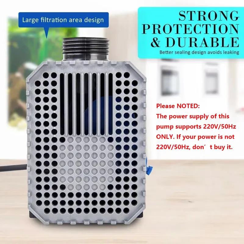 Pompa Air Akuarium Submersible - Submersible Pond Pump 5000L H ulasan dan harga