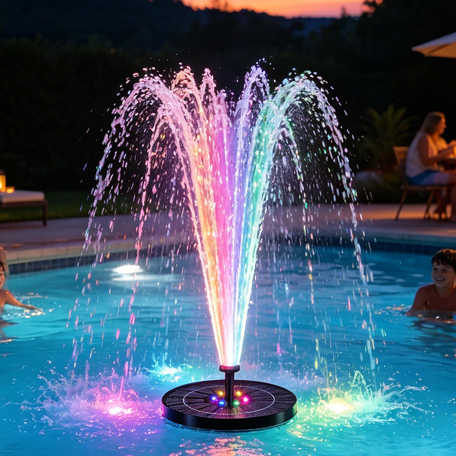 Air Mancur Kolam Burung Tenaga - Floating Solar Fountain Water Pump ulasan dan harga
