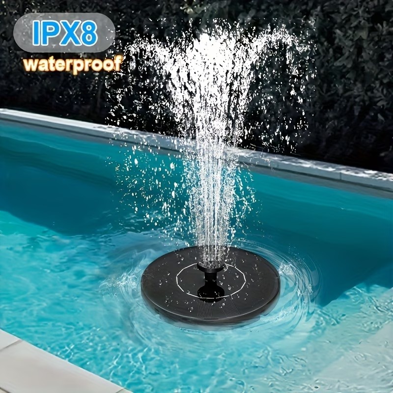 Pompa Air Tenaga Surya dengan  - Floating Solar Fountain Water Pump ulasan dan harga