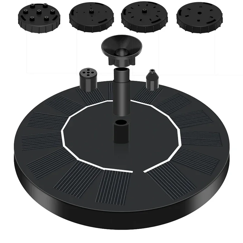 Pompa Air Tenaga Surya dengan  - Floating Solar Fountain Water Pump ulasan dan harga