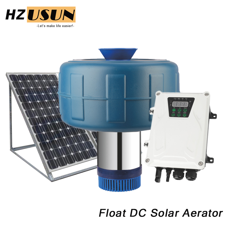 HZUSUN 1 HP Pompa Udara Kolam  - Solar Pond Aerator Oxygen Pump ulasan dan harga
