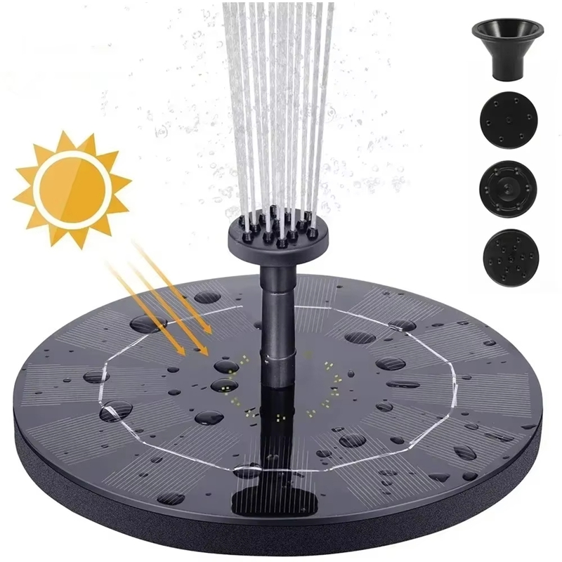 Pompa Air Mancur Tenaga Surya  - Floating Solar Fountain Water Pump ulasan dan harga