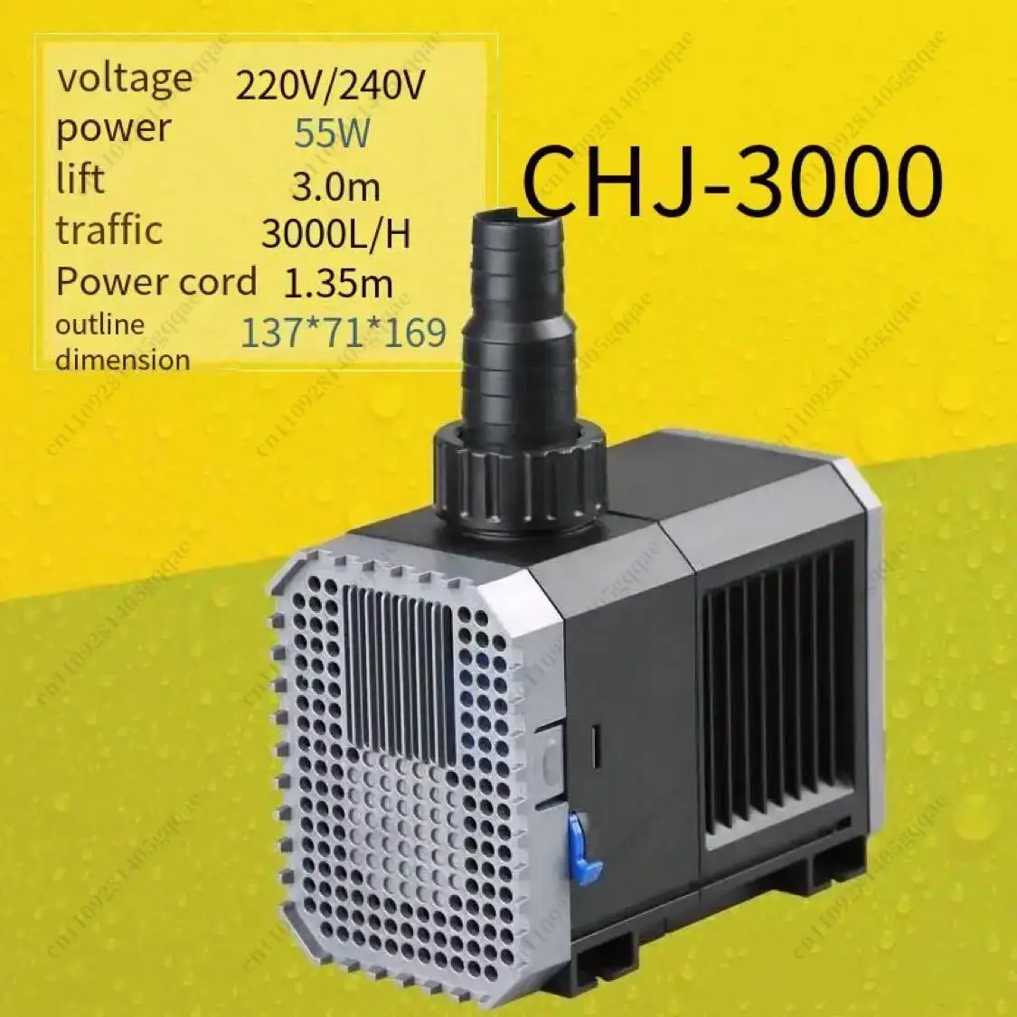 Pompa Air Akuarium Submersible - Submersible Pond Pump 5000L H ulasan dan harga