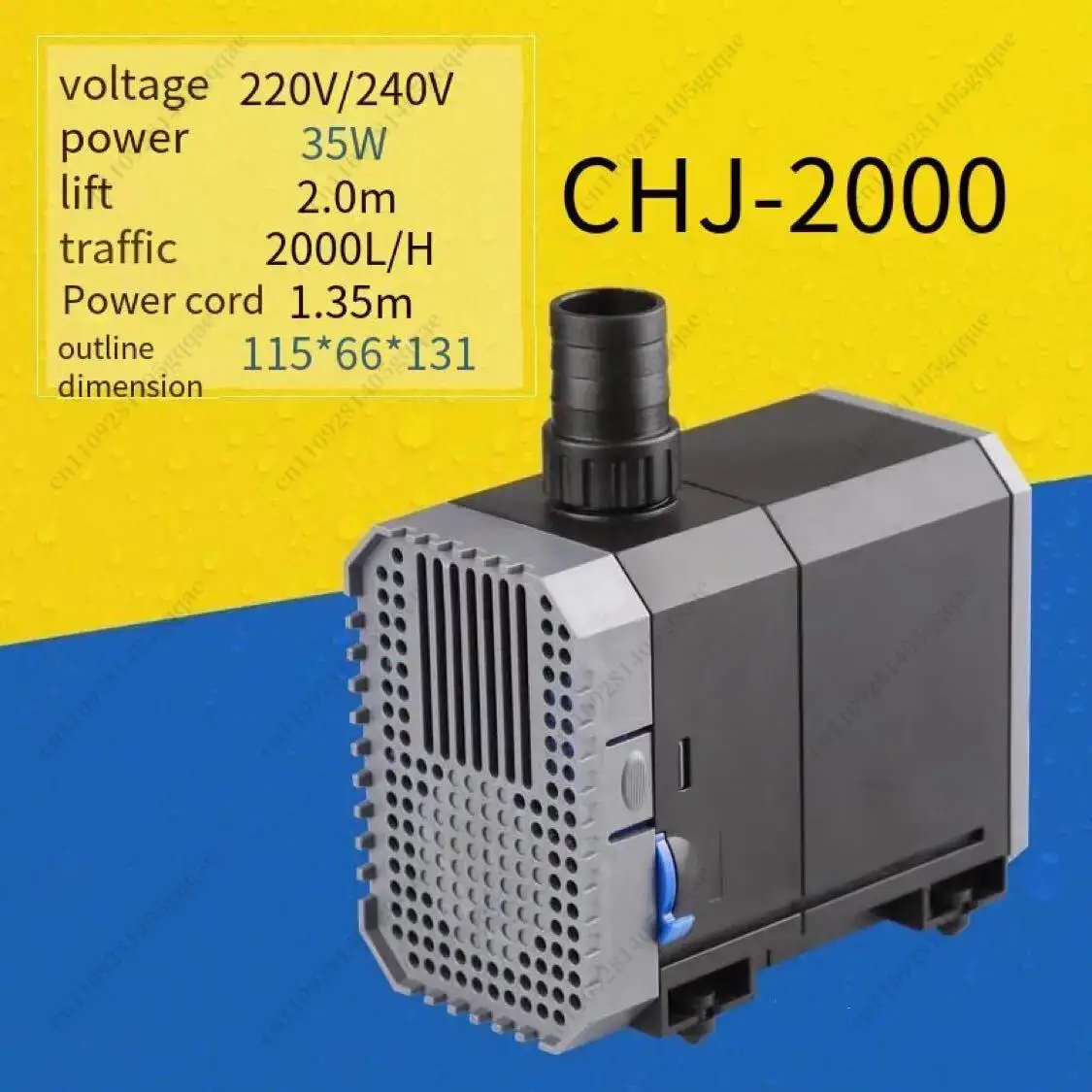 Pompa Air Akuarium Submersible - Submersible Pond Pump 5000L H ulasan dan harga