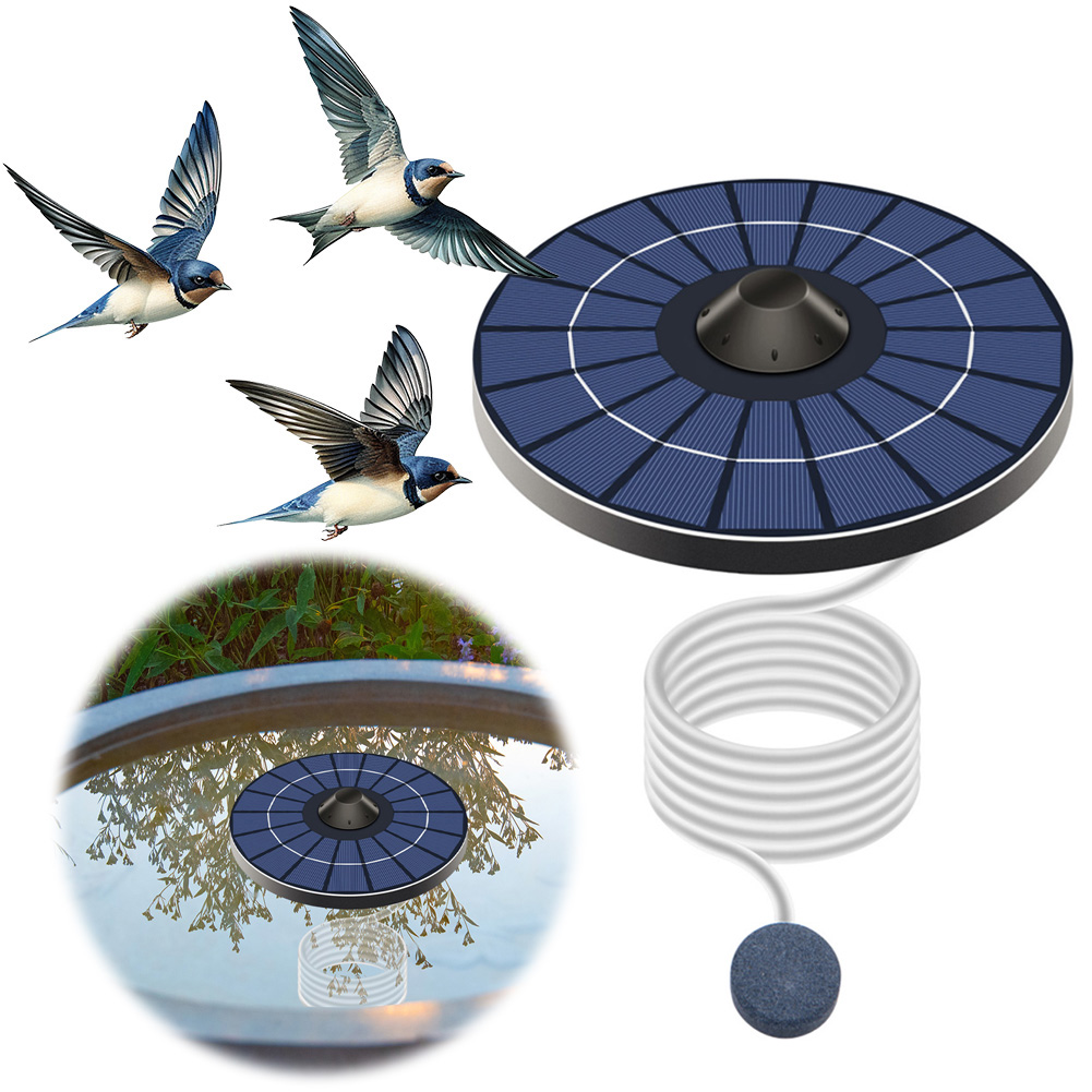 Aerator Kolam Terapung Tenaga  - Solar Pond Aerator Oxygen Pump ulasan dan harga